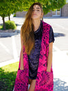 Pink Mandala Burn Summer Dream Cloak