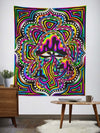 Neon Shroomz Wall Tapestry