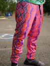 Neon Festival Snakeskin Unisex Joggers