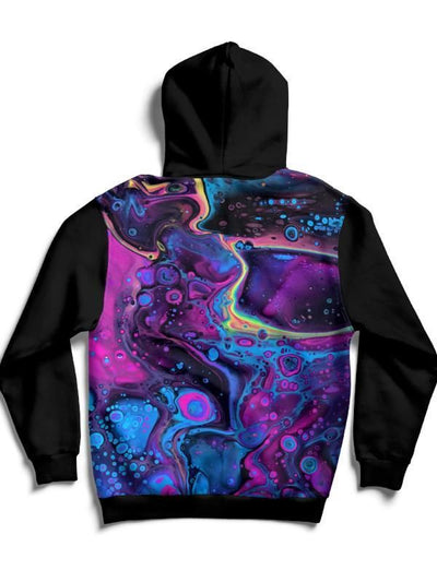 Acid Bath Back Panel Unisex Hoodie