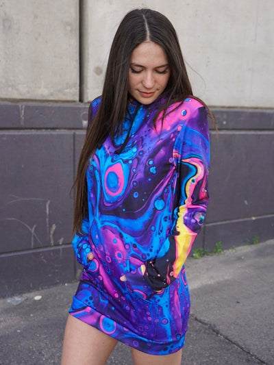 Acid Bath Hooded Dress