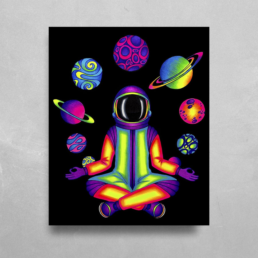 Acidnaut HD Metal Panel Print Ready to Hang