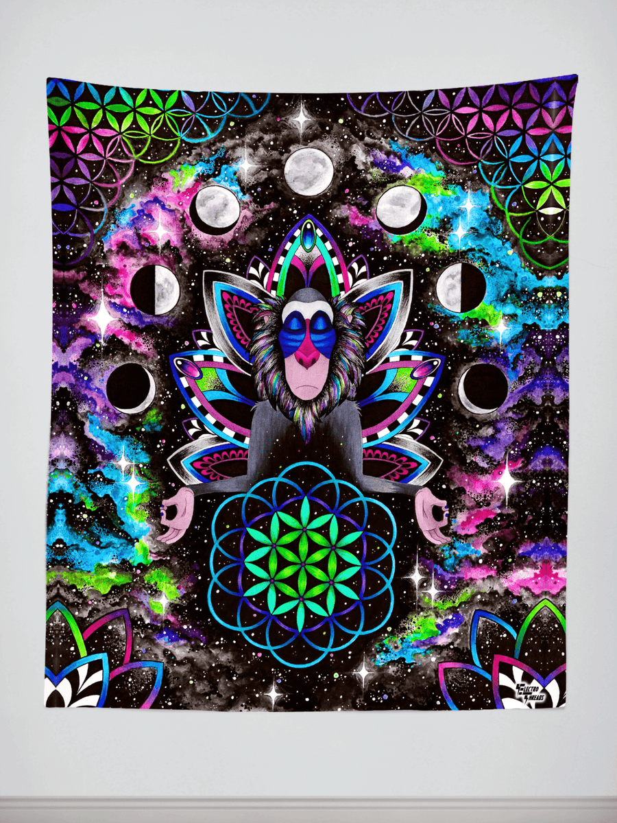 Astral Rafiki Tapestry