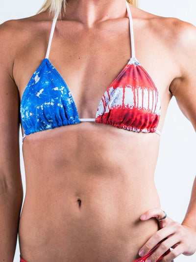 Bleed America Bikini Top