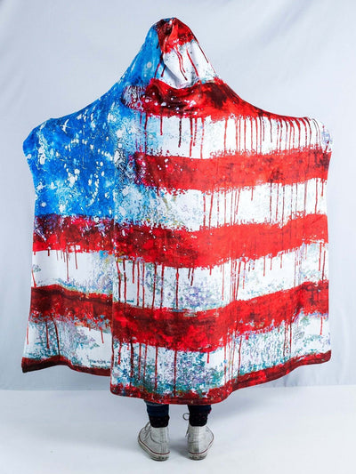 Bleed America Hooded Blanket