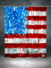 Bleed America Shower Curtain