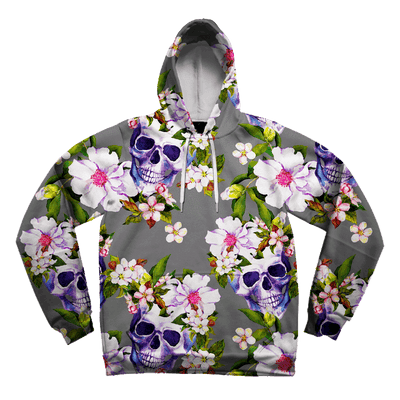 Blooming Skull Unisex Hoodie