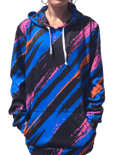 Blue Slasher Unisex Hoodie