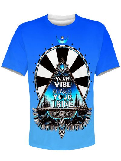 Blue Vibe Tribe Unisex Crew