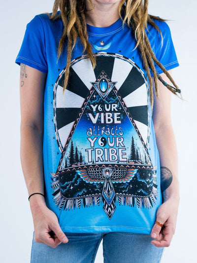 Blue Vibe Tribe Women's Crew