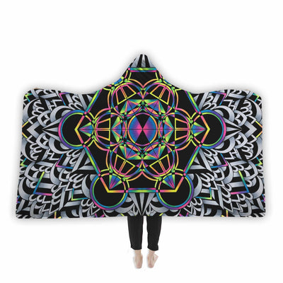 Brizatron's Cube Hooded Blanket