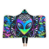 Conscious Cosmos Hooded Blanket