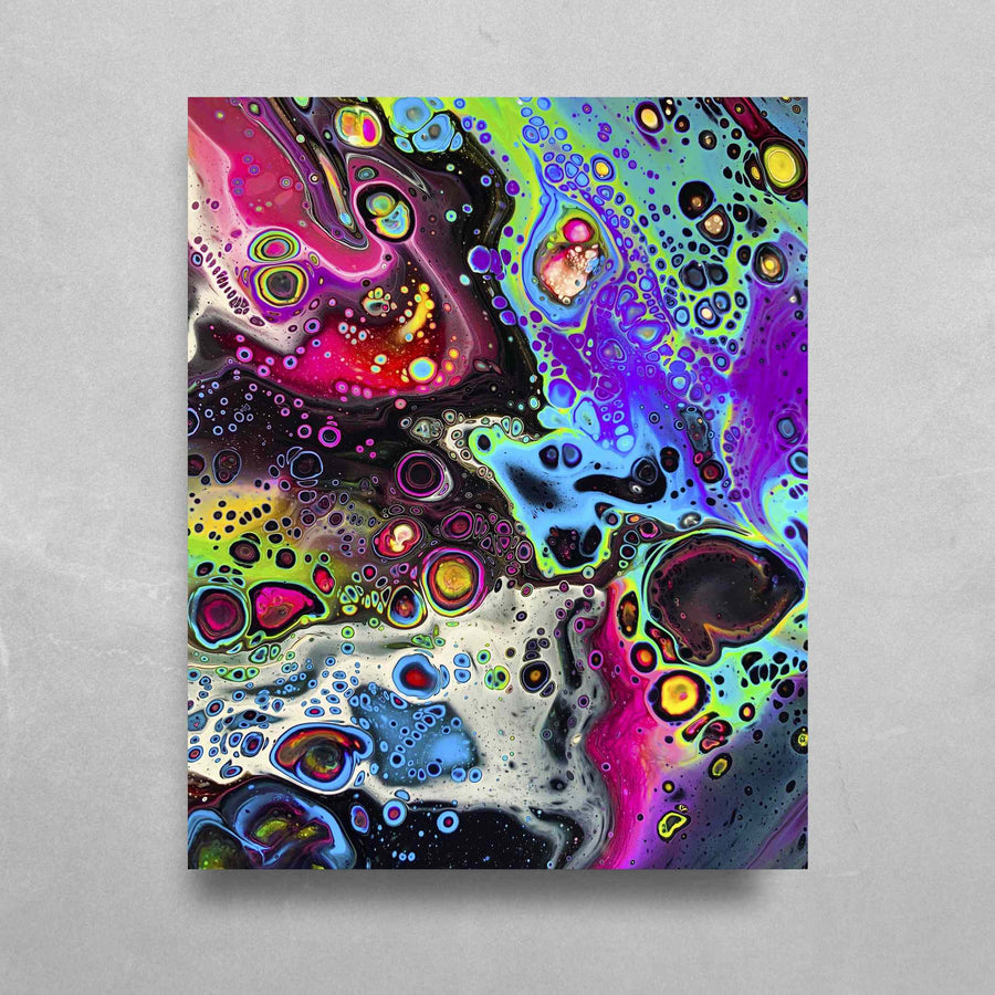 Cosmic Trip HD Metal Panel Print Ready to Hang