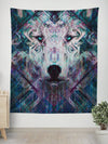 Crystal Wolf Tapestry