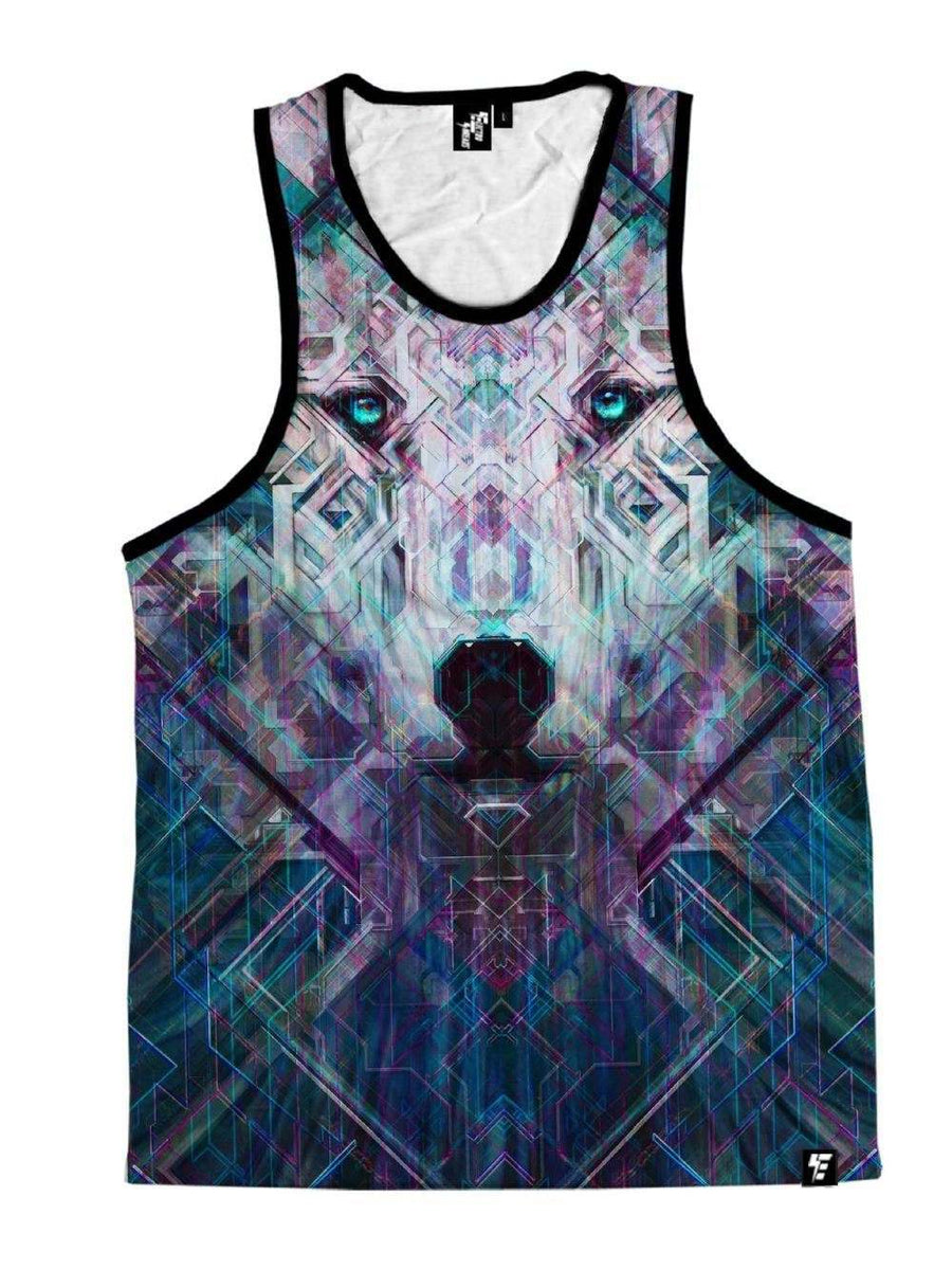 Crystal Wolf Unisex Tank Top