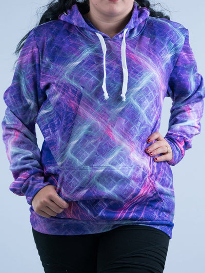 Digital Curves Unisex Hoodie