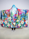 Electro Daisy Hooded Blanket