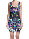 Electro Lion Mini Dress