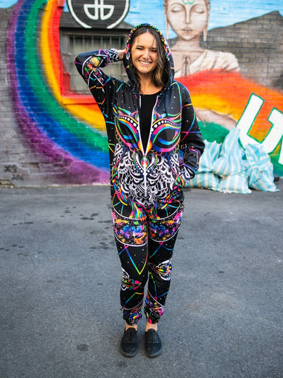 Electro Owl Adult Onesie