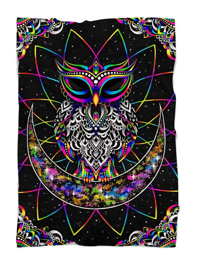 Electro Owl Blanket