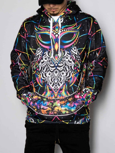 Electro Owl Unisex Hoodie