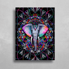 Electro-phant HD Metal Panel Print Ready to Hang