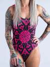 Electro Pink Mandala Onepiece