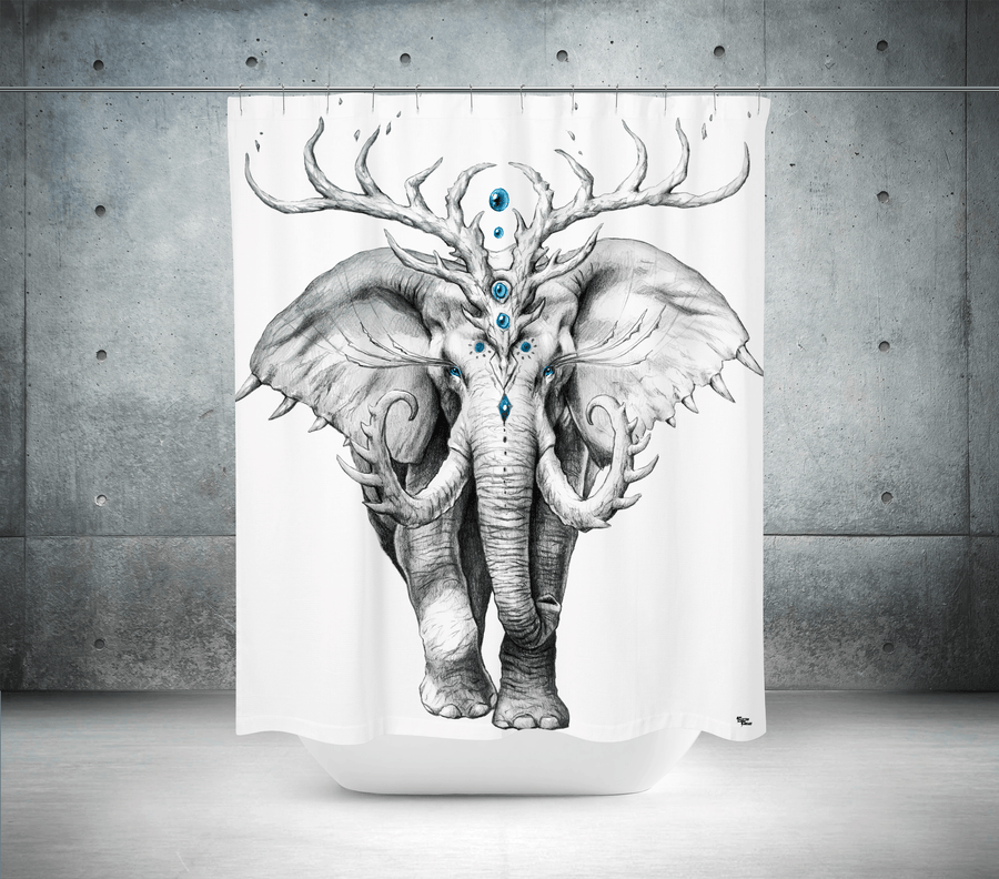 Elephant Soul Shower Curtain