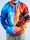 Fire and Ice Unisex Hoodie