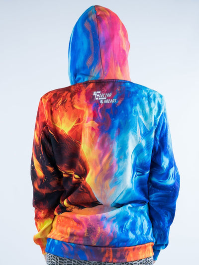 Fire and Ice Unisex Hoodie