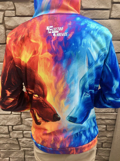 Fire and Ice Unisex Hoodie