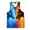 Fire and Ice Unisex Tank