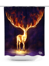 Fire Walker Shower Curtain