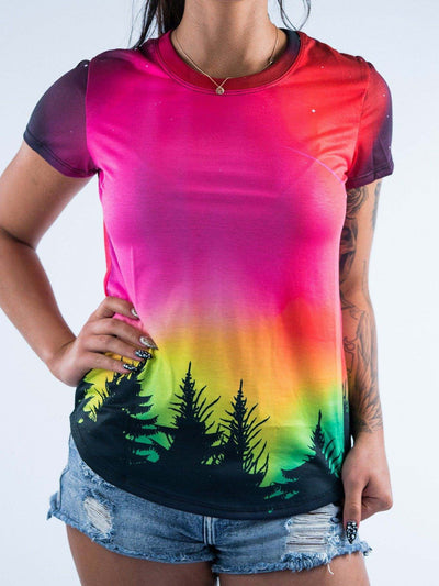 Forest Galaxy Women's Crew