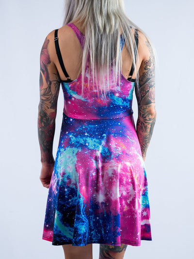 Galaxy 2.0 Flowy Racerback Dress