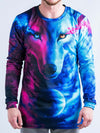 Galaxy Wolf Vented Long Sleeve Shirt