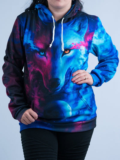 Galaxy Wolf Unisex Hoodie