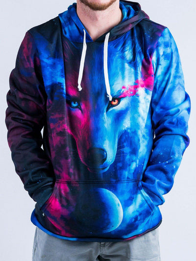 Galaxy Wolf Unisex Hoodie