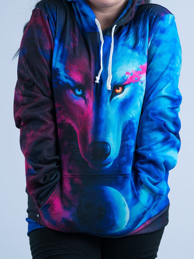 Galaxy Wolf Unisex Hoodie