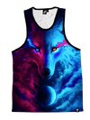 Galaxy Wolf Unisex Tank