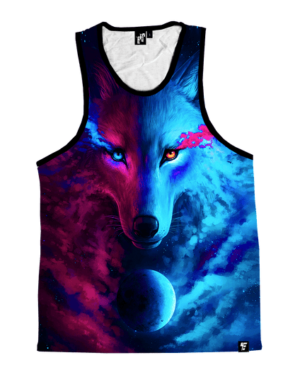 Galaxy Wolf Unisex Tank