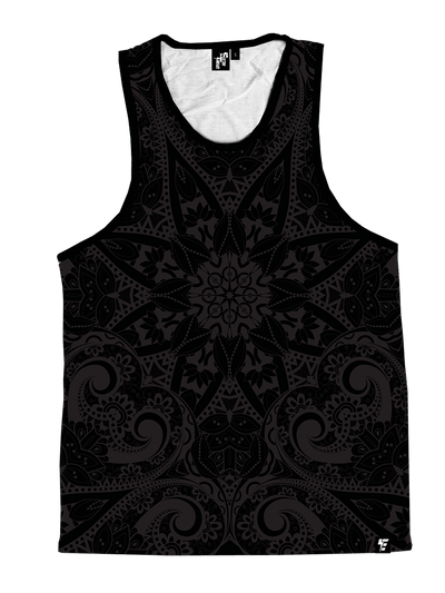 Ghost Mandala Unisex Tank Top