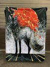 Gold Maned Wolf Blanket