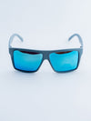 Gray – Polarized Blue Chrome Lensed Sunglasses