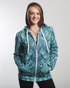 Greater Green Unisex Zip Hoodie