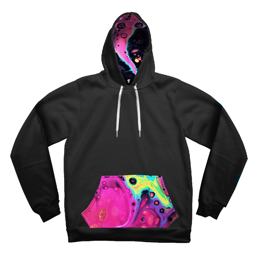 Heart Melt Contrast Unisex Hoodie