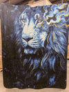 In The Darkness Lion Blanket