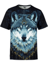 Into The Darkness Wolf Unisex Shirt