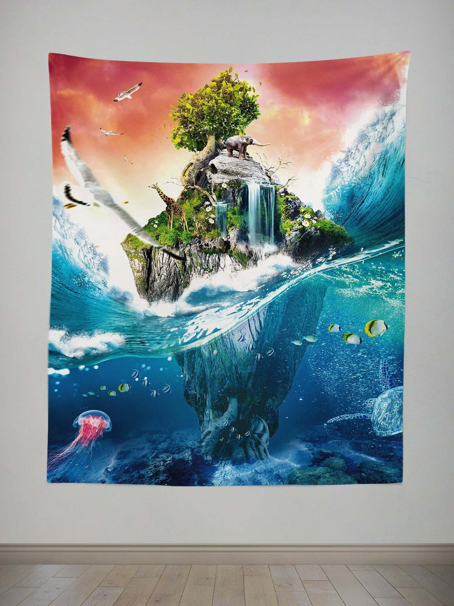 Island Of Life Tapestry