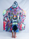 Kids Lunar Lion Hooded Blanket